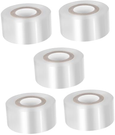 TINEASUR Pfropfband Pflanzen Schutzfolie Gartenveredelung 30mm x 120m Flexibel Selbsthaftend 5 Rollen Für Obstbäume Blumen Veredelung Biologisch Abbaubar