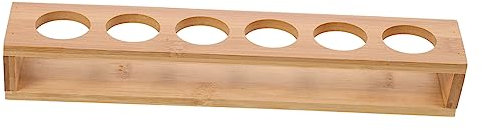 Garneck Shot-gläser Halter Aus Holz Stabiles Kompaktes Tablett Für Whiskey Wein-glashalter Eleganter Organizer Für Bars Restaurants Zuhause Zur Stilvollen Aufbewahrung Kleiner Cocktailgläs
