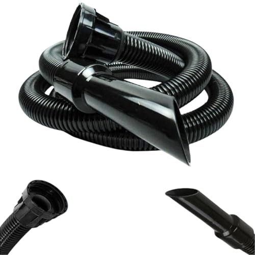 IBBAH 2.5 Metre Henry Hoover Hose Replacement Pipe Compatible with Hetty Henry Hoover Attachments Parts - 32mm Fitting Vacuum Hose |Spare Parts Cleaning Adaptor Tool | Vacuum Accessories