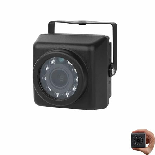 REVODATA HD 5MP IP65 Waterproof POE IP Mini Camera,940nm Invisible LED Infrared Night Vision Indoor/Outdoor Security POE Camera 3.6mm Lens H.265/H.264 (I704-3-P-HSV6)