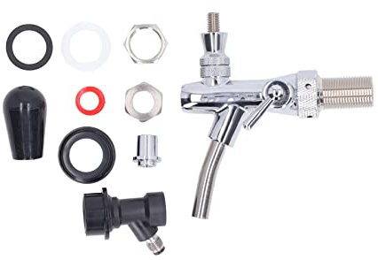 G5/8 Beer Taus 304 Dispensador de líquido ajustable de acero inoxidable para bar de restaurantes Hotel Premium Duriable Durable Corrosion Beer de cerveza grifo con mano de obra