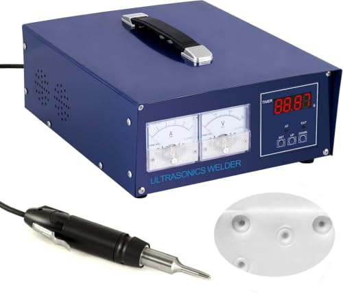 BAOSHISHAN Ultrasonic Plastic Welding Machine 500W Plastic Spot Welder for Farm Eggs Belt Manure Belt