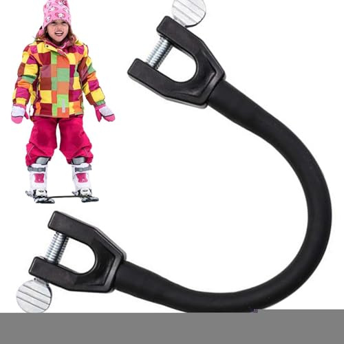 Connettore Punta Da Sci - Allenatore Di Connettore Testa Di Sci 21x3,5x1 Cm Per E Principianti, Strumento Di Apprendimento Bambini Per La Posizione Di Caccianeve, Allenatore - Allenamento