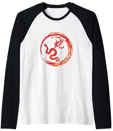 Signe Chinois du Zodiaque Serpent Manche Raglan