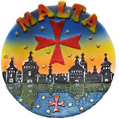Malta 3D frigorifero magnete famoso souvenir turistico,Malta resina frigorifero magnete,decorazione della cucina casa