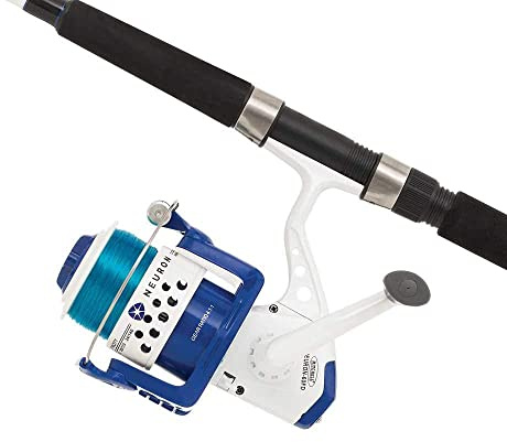 Mitchell Neuron Boat - Set composto da canna da pesca e mulinello, pronto per pescare con lenza, per sgombro, merluzzo, spigola e pollack