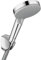 hansgrohe Vernis Blend - wassersparendes Duschset, runder Duschkopf 9,7 l/min (EcoSmart) mit Duschschlauch 1,60m und Duschkopfhalterung, Handbrause mit 2 Strahlarten, Chrom