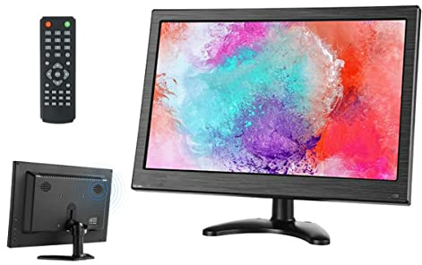 MONITOR VIDEOSORVEGLIANZA 13.3 POLLICI, MONITOR TELECAMERE DI SICUREZZA FULL HD HDMI VGA TFT BNC USB RCA CON ALTOPARLANTE - DISCORAMA®