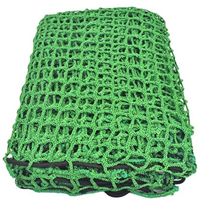 Anhängernetz, Gepäcknetz Zur Ladungssicherung, 2 X 3 M Containernetz Sicherungsnetz Universal Kofferraumnetz Engmaschiges Ladesicherungsnetz(Size:2.5 * 3.5m,Color:Grün)