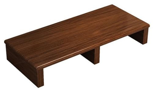 TRAGLO Marchepied en Bois pour intérieur et extérieur, avec Coussinets antidérapants, Hauteur 12/15 cm, Marche de Chevet pour Personnes âgées | 50x30x12cm