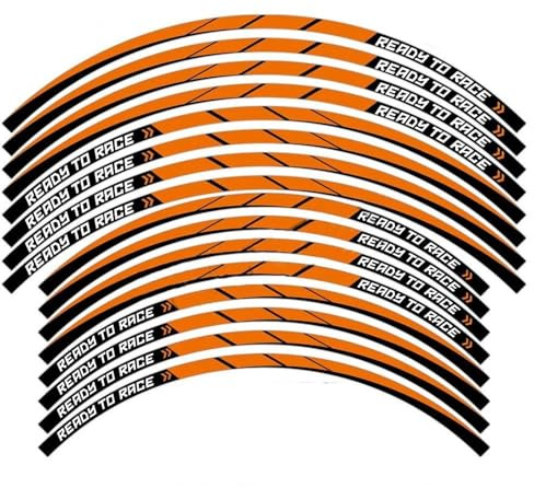 Pegatina Borde de ruedas Calcomanías Para Llanta De Motocicleta, Pegatinas De Rueda, Cinta De Rayas Reflectantes, Accesorios Para KTM SUPER 1290 ADVENTURE Adv 790 890 990 1190 1090 Calcomanías de rued