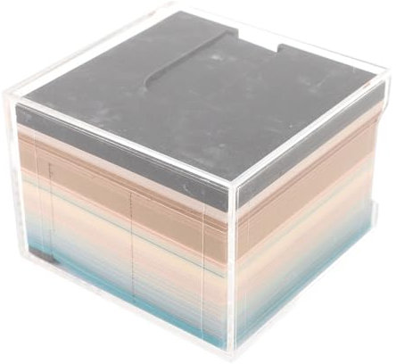 Bloc-Notes 3D, Cabane dans Les Arbres en Acrylique, Bloc-Notes en Papier Fait à la Main avec Lumière LED, Bloc-Notes de Taille Mini pour Le Bureau et la Salle de Lecture à la