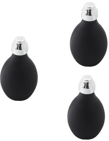 HAPINARY 3 Stücke Silikon Gebläse Spray Flasche Haar Styling Werkzeug Tragbare Für Trockenshampoo Friseur Sogar Spray
