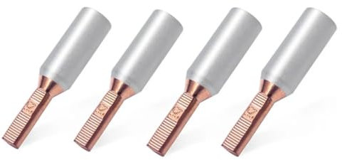 REIUAFWYGV 4Pcs GTLA-10/16/25/35/50/70 Terminal Lugs Professional Binding Meter Box Terminal Wire Connector Cable Pin(25mm2)