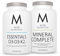 MORE Essentials Omega 3, Vitamin D3 K2, 240 Kapseln - MORE NUTRITION Mineral Complete, 150 Kapseln mit Mineralstoffen, Spurenelementen und Vitaminen