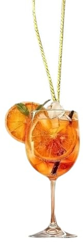 MOPZIJA Anhänger，Autoanhänger- aperol geschenk,aperol accessoires,Duft Orange,SPRITZ APERITIF,Holy Aperoly, fürs Auto mit Orangen Duft,aperol geschenke，damen geschenk，aperol