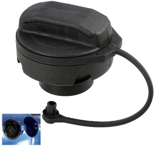 Tappo Serbatoio Carburante Benzina e Diesel, Benzina Universale, Coperchio Serbatoio, Tappo Serbatoio Benzina, Coperchio di Qualità in Plastica ABS per una Tenuta Efficace, 1J0201550A