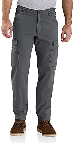 Carhartt Men's Relaxed Straight Rigby Cargo Pant, Shadow, W40 x L30