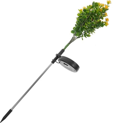 Abaodam Lampada Solare Decorativa Forma Rosa Per Esterni Led Solare Per Illuminazione Per All