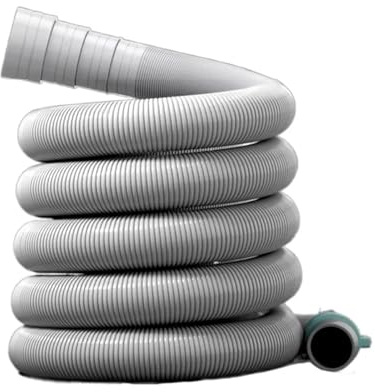 Tuyau de vidange Flexible for Machine à laver EVA, 1m, 3m, 5m, Tube de décharge for lave-linge, Tube ondulé, tuyau de vidange for lave-vaisselle, maison(1m)