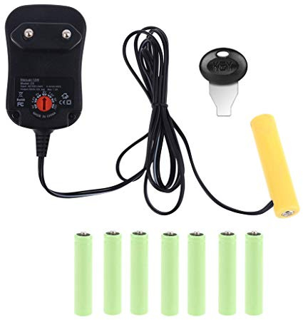 zrshygs Einstellbares 3V 4,5V 6V 9V 12V EU-Netzteil Ersetzen Sie die 2-8-teilige AAA-Batterie