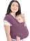 KeaBabies Babytrage Ab Geburt - Atmungsaktive Babytragetücher, Babytrage Neugeborene Ab Geburt, Babytuch Tragetuch Baby Neugeborene, Kleinkind Handfreie Babytrage, Babywickel Träger (Dark Mauve)