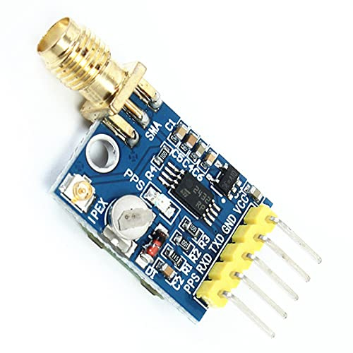Gonnely Modulo satellitare GPS Mini NEO-6M Modulo satellitare GPS Scheda P-C-B di posizionamento satellitare a basso consumo per microcontrollori