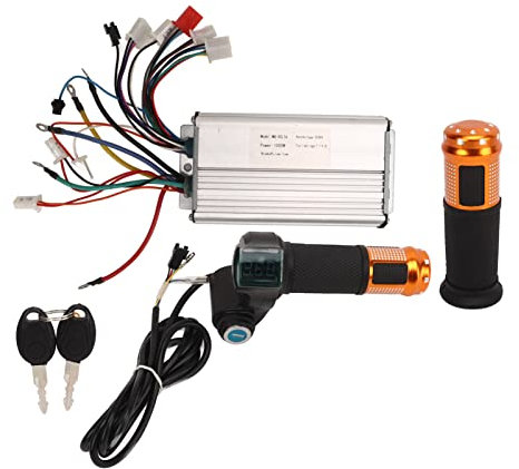 48V 1000W Brushless Controller, Lithium Battery Modification Kit with Lightweight Power Display for Electric Bikes, Tricycles