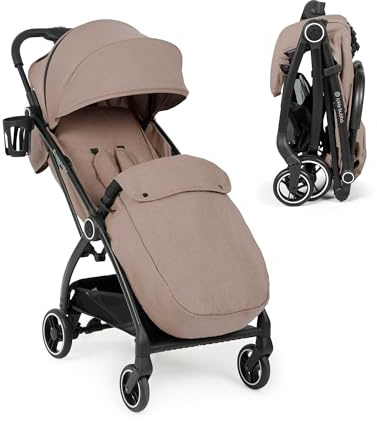 Ickle Bubba Aries Max Autofold Stroller (Biscuit)