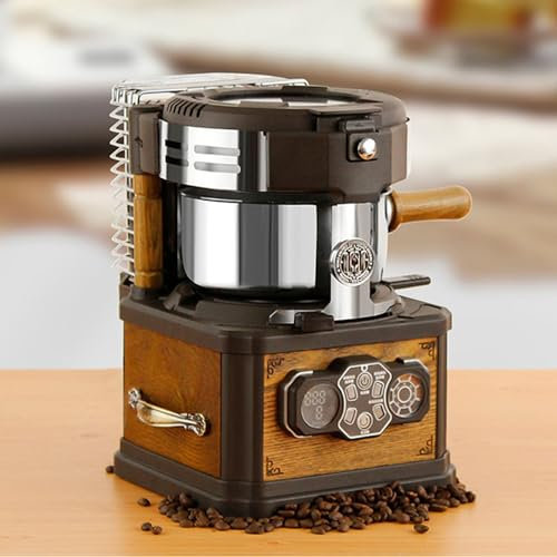 Coffee Roaster Machine - 3 Baking Modes + 8 Baking Gears, Electric Coffee Beans Roaster - Built-in Smoke Remover + Bean Shell Separation System, Low Noise