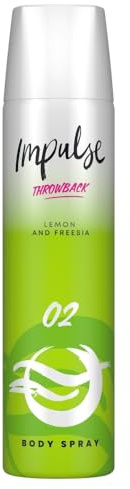 Impulse O2 Body Spray, 75ml