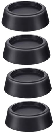 DOITOOL 4 Piezas Almohadillas Antivibración para Lavadora Base Antideslizante y Amortiguadora para Electrodomésticos Soporte Resistente y Elevador para Muebles