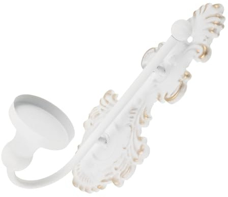 Parliky Soporte de Pared para Vela de Hierro Vintage Estilo Europeo Portavelas Decorativo Creativo para Decoración de Hogar para Sala Cocina y Hotel