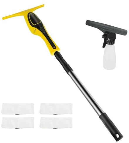 3-in-1-Kabelloser Fenstersauger, Glas- und Duschabzieher-Reinigungswerkzeug-Set