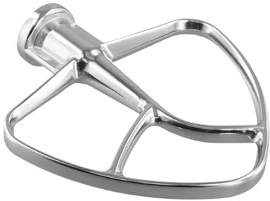 Frusta Piatta In Acciaio Inossidabile A13I, Compatibile Con KitchenAid, Accessori For Robot Da Cucina Con Supporto Inclinabile Da 4,5-5 Qt, For Accessori Da Cucina