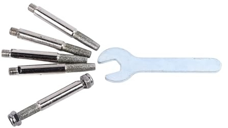 Marhynchus Punte per Affilare Motoseghe Pietra Abrasiva per Sabbia Affilacoltelli per Motoseghe Trapano 4,8 Mm X 17 Mm Gambo 6 5 Pezzi per Piccola a Olio 325 Grandi 8 Utenti a Catena