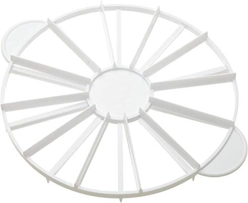 Round Cake Slice & Pie Slicer Marker, Cake Divider, Cheesecake Cutter, Double Sided Cake Portion Marker, 14 or 16 Slices-Works for Cakes Up To 16-Inches Diameter