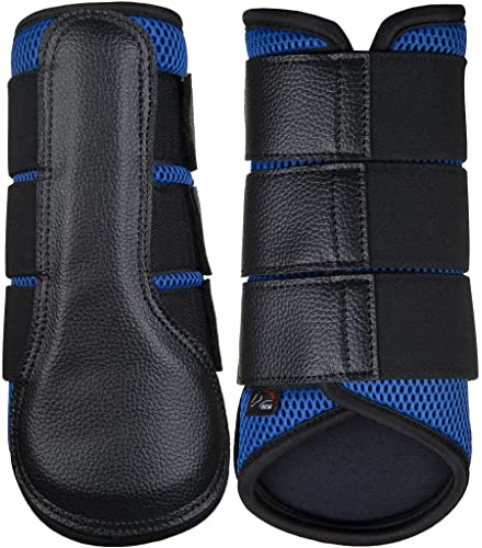 HKM Breath Hufglocken Royal/Blau/Schwarz S