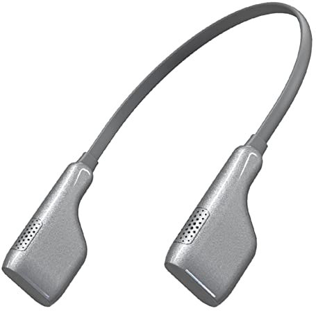 FXNFXLA Purificador De Aire De Aniones Para Colgar En El Cuello, Limpiador De Aire USB Portátil, Purificador De Aire Personal De Bajo Ruido, Para El Hogar, La Oficina Y El Exterior,A