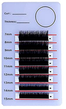 Eyelash Pallet Universal Lash Tray Wear Resistant Lashes Grafting Palette Holder Grafting False Eyelashes Black
