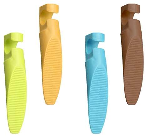 VILLFUL Türstopper Aus PVC rutschfeste Türkeile 4 Stück Kinder-sicherheitstürblocker Für Zuhause