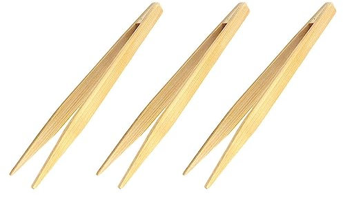 6 Pièces Pincettes En Pince à Reptiles Pinces Résistantes à La Chaleur Pinces De Cuisine Pincettes De Réparation Pincettes De Cuisine Plates Thé 15c Appartement Grillé