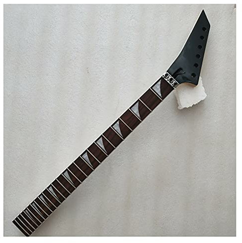 CAZARU Reverse Head Ahorn Gitarrenhals 24 Bünde für Stil Palisander Griffbrett