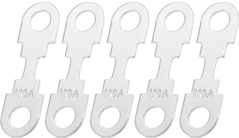 A ABSOPRO 5Pcs Fusibles À Bande Haute Intensité 110A 12V Fusibles Automobiles Pour Porte-Fusibles Audio Automobile