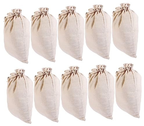 HEMOTON 10pièces à Cordons pour Épices Et Bonbons De Rangement Pratique pour Cuisine Réutilisables pour Tea Fruits Et Plus