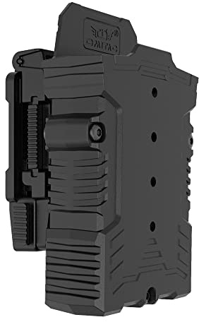 AR15 Magazintasche 360 Grad drehbar Zeitschriftenhalter AR15 M4 M16 5,56 mm Gewehr Magazintasche für 1,5 bis 2 Außengürtel