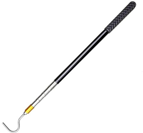 Tskcvy 61inch Snake Hook Reptile Catcher Stick Pole,Snake Handling Tool Kit for Rattlesnakes Python Copperhead Removal Catching