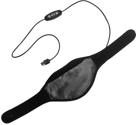 Almohadilla térmica para el cuello eléctrica: compresa cálida para el cuello, almohadilla térmica para el cuello y los hombros, envoltura para el cuello con calefacción USB lavable, 5 configuraciones