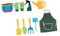 TOYANDONA 1 Satz Gartengeräte gartenwerkzeug gartenhandschuhe Gardening Tools gartenspielzeug Gartenarbeit Pflanzwerkzeuge Gießkanne Mini-Rechen Rostfreier Stahl