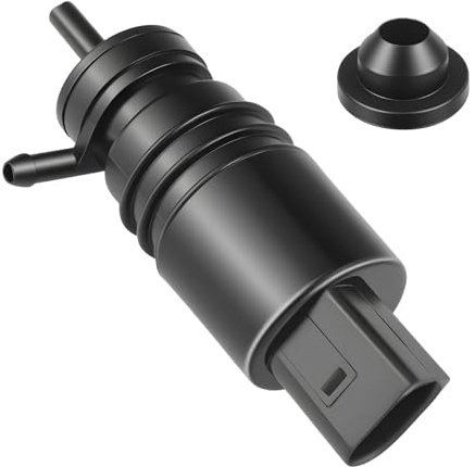 12V Waschwasserpumpe, Scheibenwaschpumpe Motor | Kompatibel mit E46, E39, E90, E81, E60, E83, Z4, X3, X5 für Scheibenreinigungsanlage und Scheinwerfer, Langlebige Waschpumpe
